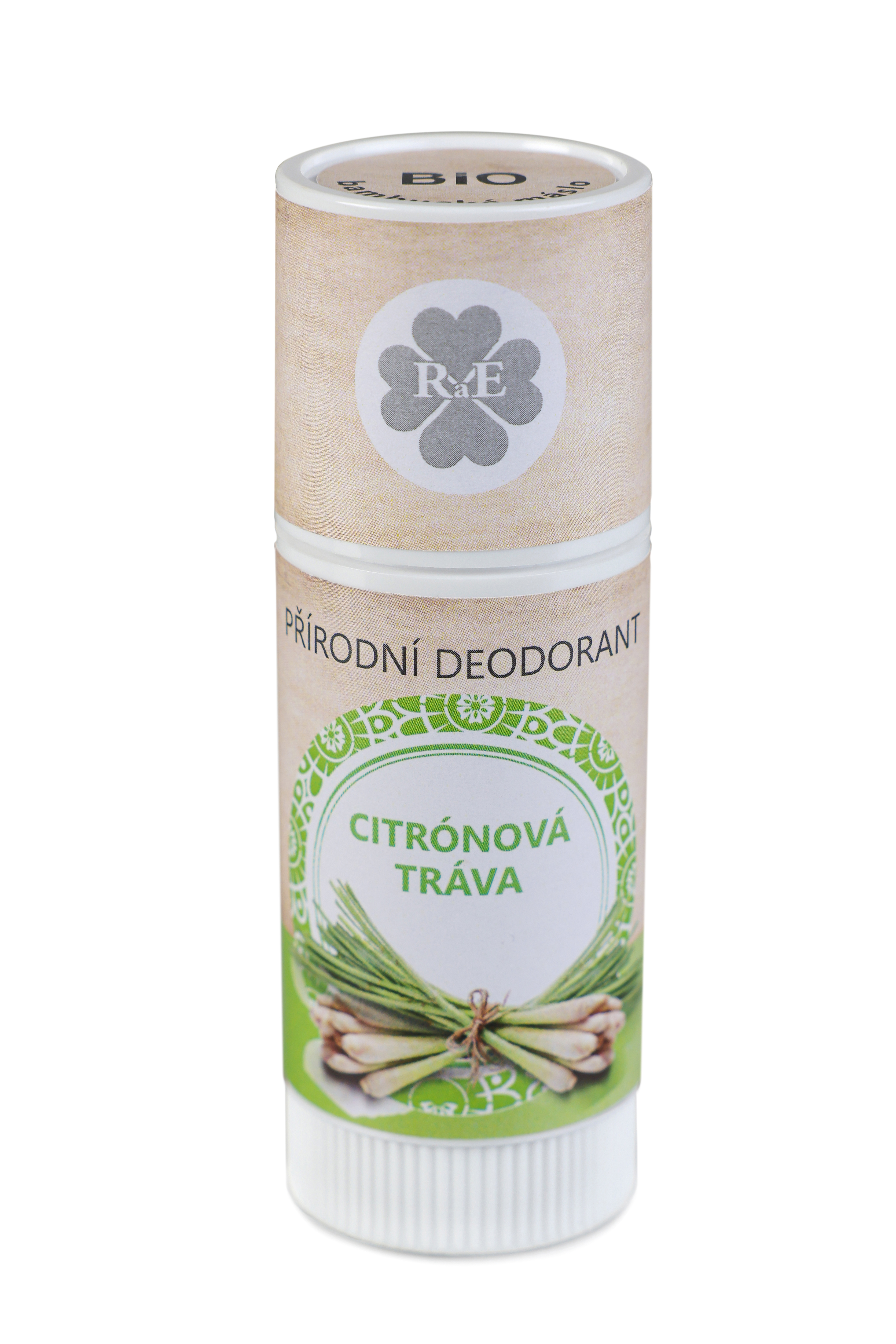 Prírodný deodorant BIO bambucké maslo s vôňou citrónovej trávy 25 ml