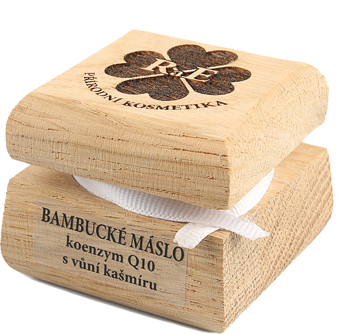 Bambucké telové maslo s koenzýmom Q10 s vôňou kašmíru 50 ml