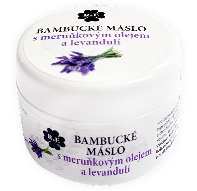 Bambucké tělové máslo s levandulí 30 ml