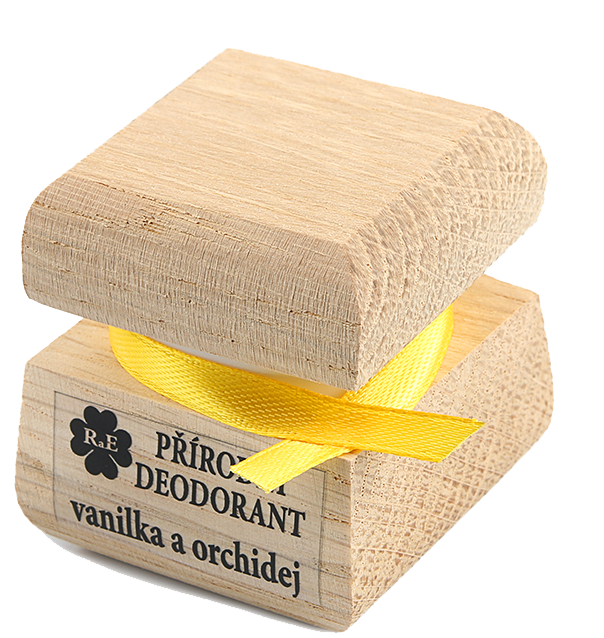 Prírodný krémový dezodorant s vôňou vanilky a orchidei 15 ml / 50 ml