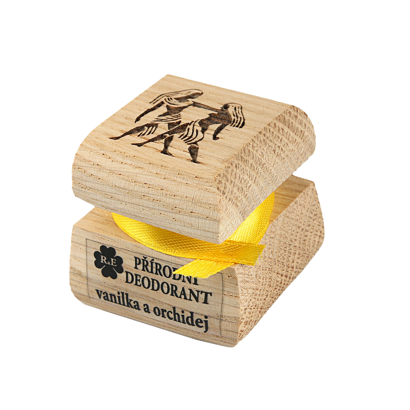 Prírodný krémový dezodorant s motívom - Blíženec 15 ml