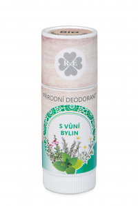 Prírodný deodorant BIO bambucké maslo s vôňou bylín 25 ml