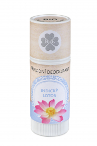 Prírodný deodorant BIO bambucké maslo s vôňou indického lotosu 25 ml