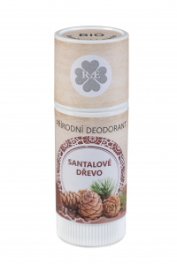 Prírodný deodorant BIO bambucké maslo s vôňou santalového dreva 25 ml
