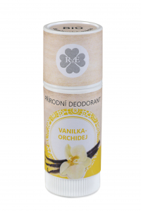 Prírodný deodorant BIO bambucké maslo s vôňou vanilky a orchideje 25 ml