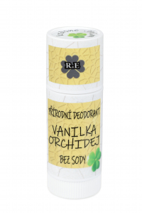 Prírodný dezodorant BEZ SODY vanilka orchidej - 25 ml