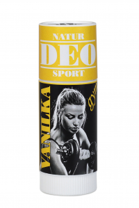 Natur šport dezodorant vanilka 25 ml