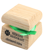 Prírodný krémový dezodorant s vôňou citrónovej trávy 50 ml