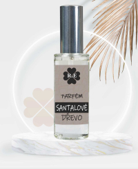 TEKUTÝ PARFUM SANTALOVÉ DREVO - SKLO