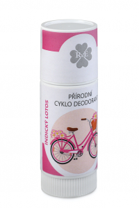 STYLOVÝ DÁMSKÝ CYKLO PŘÍRODNÍ DEODORANT INDICKÝ LOTOS