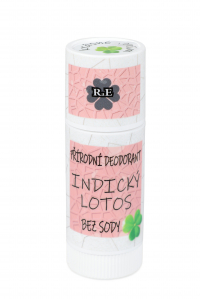 Prírodný dezodorant BEZ SODY indický lotos - 25 ml