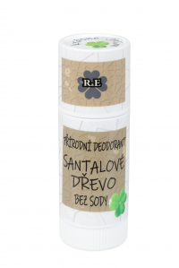 Prírodný dezodorant BEZ SODY santalové drevo - 25 ml